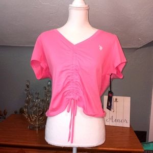 US Polo Assn crop top